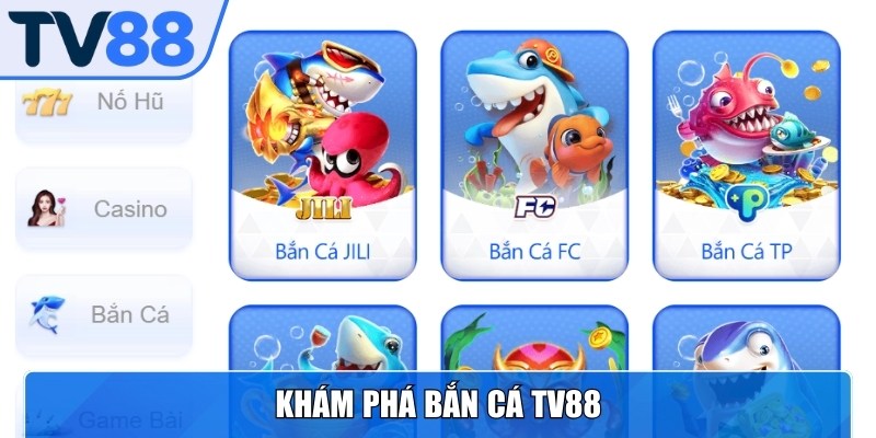 Bắn cá TV88 tái hiện khung cảnh đại dương sống động
